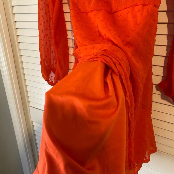 Haute Monde Long Sleeve Mini Dress S - Picture 4 of 9